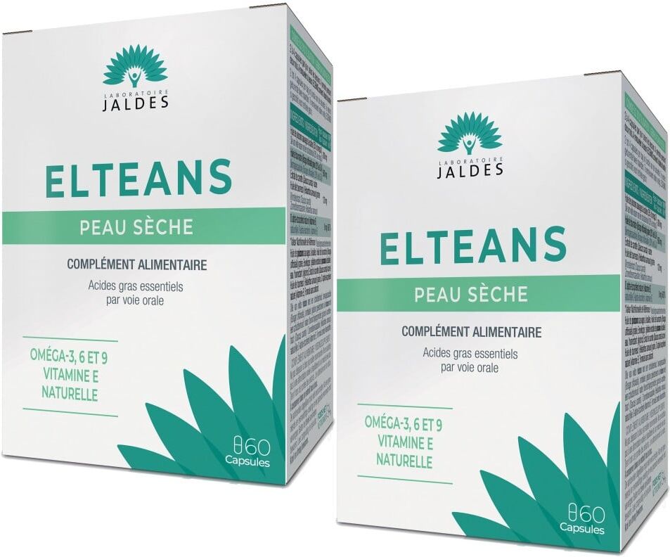 Jaldes Elteans – 2X60 capsules – Redonne confort et souplesse à la peau - Jaldes