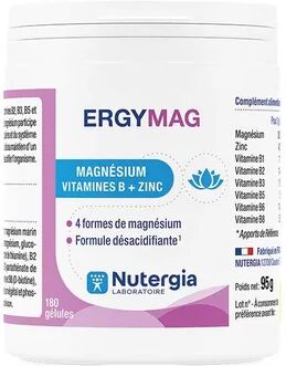 Nutergia Ergymag 180 Gélules