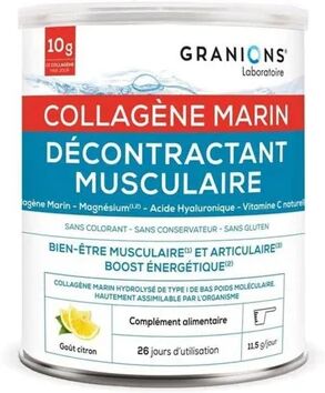 Granions Relajante Muscular Colágeno Marino Limón 300g