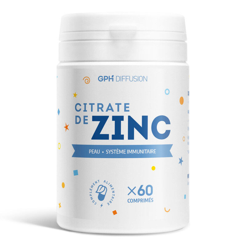 GPH Diffusion Citrate de Zinc 15 mg - Comprimés