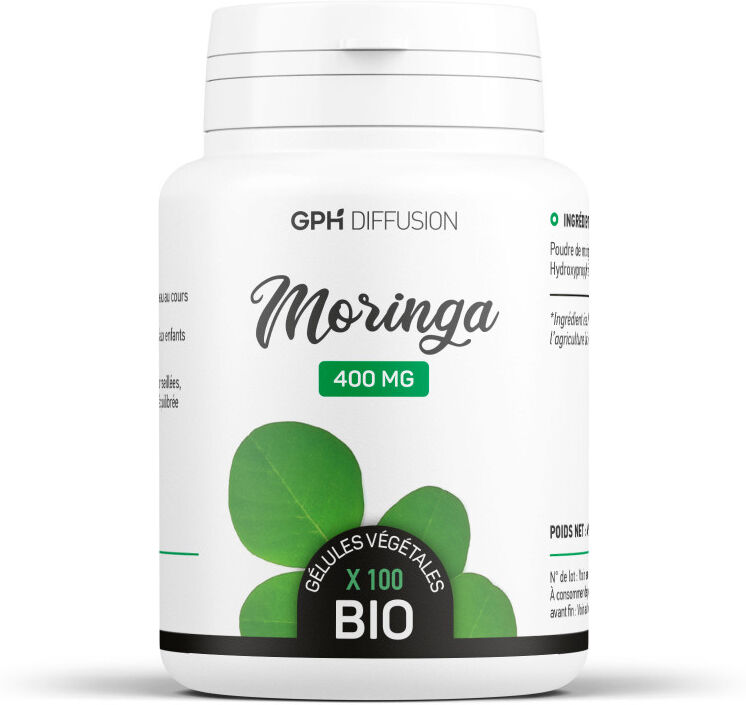 GPH Diffusion Moringa oleifera biologique - 400mg