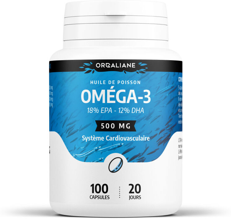 GPH Diffusion Oméga 3 - 500 mg - 18% EPA / 12 % DHA