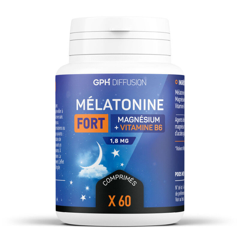 GPH Diffusion Mélatonine Fort - 1.8 mg - Comprimés