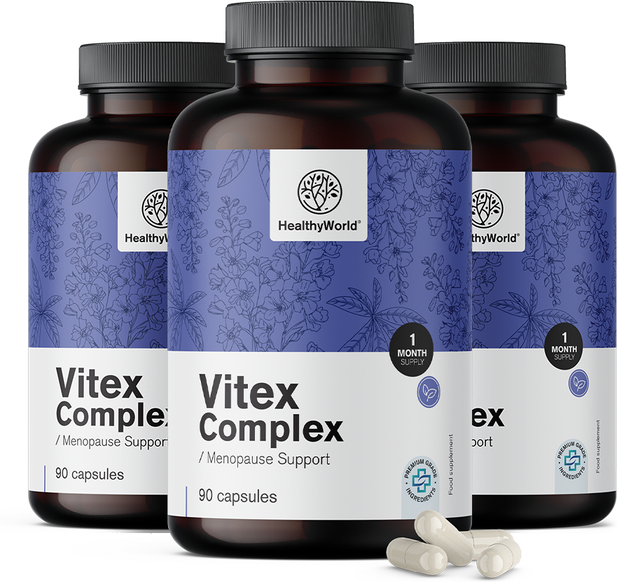 Healthy World 3x Chanvre commun complexe 125 mg, ensemble 270 gélules