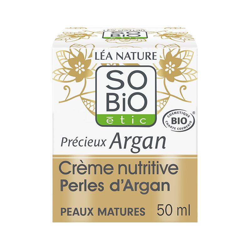 LEA NATURE SO BiO étic Crème nutritive Perles d'Argan
