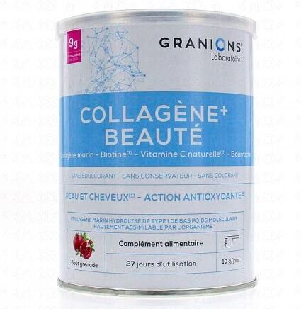 GRANIONS Collagène+ Beauté Goût Grenade 275g