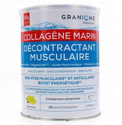 GRANIONS Décontractant Musculaire Collagène Marin 300g