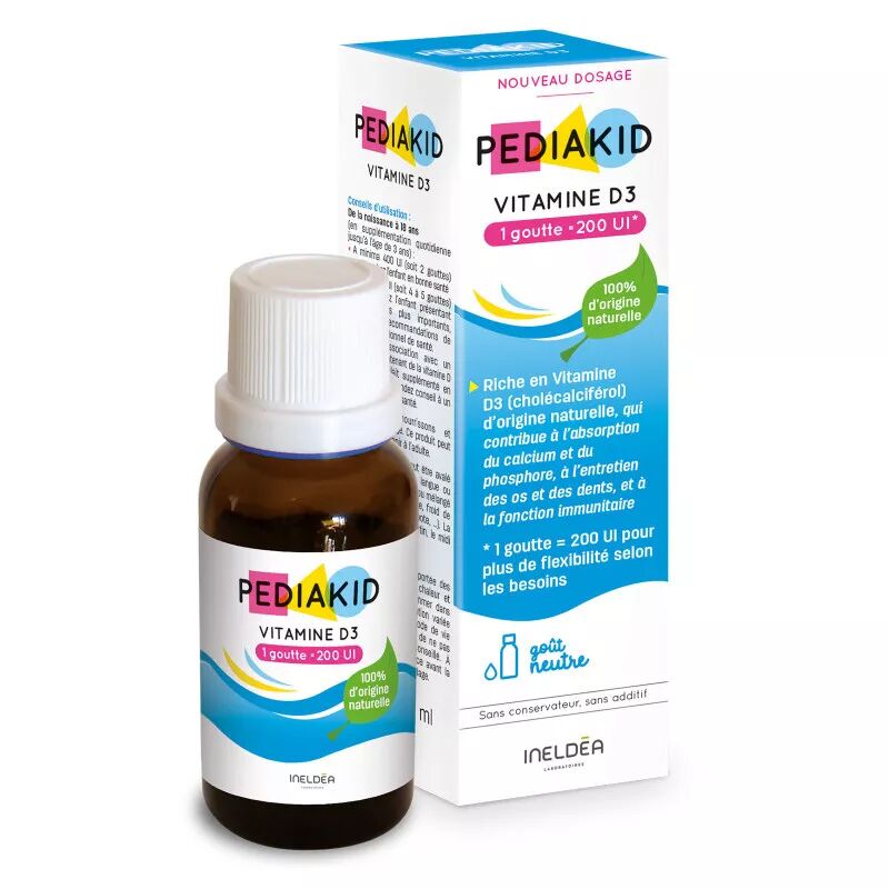 Vitamine D3 - 200UI - Pediakid