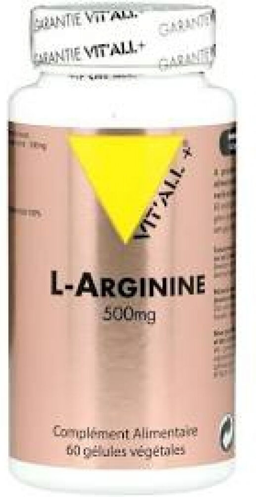 Vitall+ L-Arginine Vitall+ : Conditionnement - 60 gélules