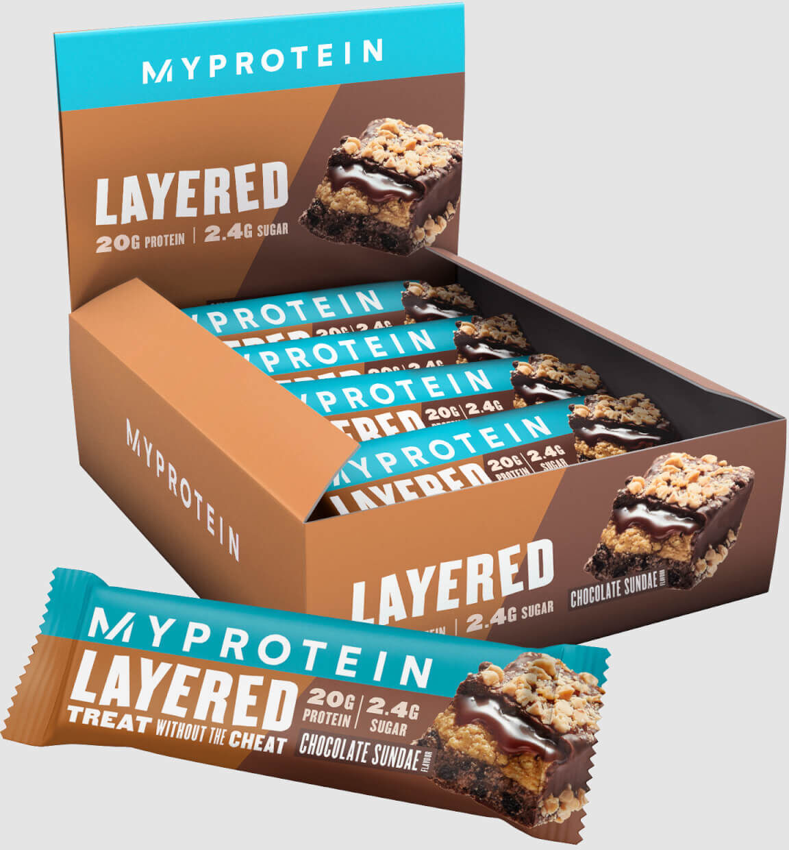 Myprotein Layered Protein Bar - Chocolate Sundae