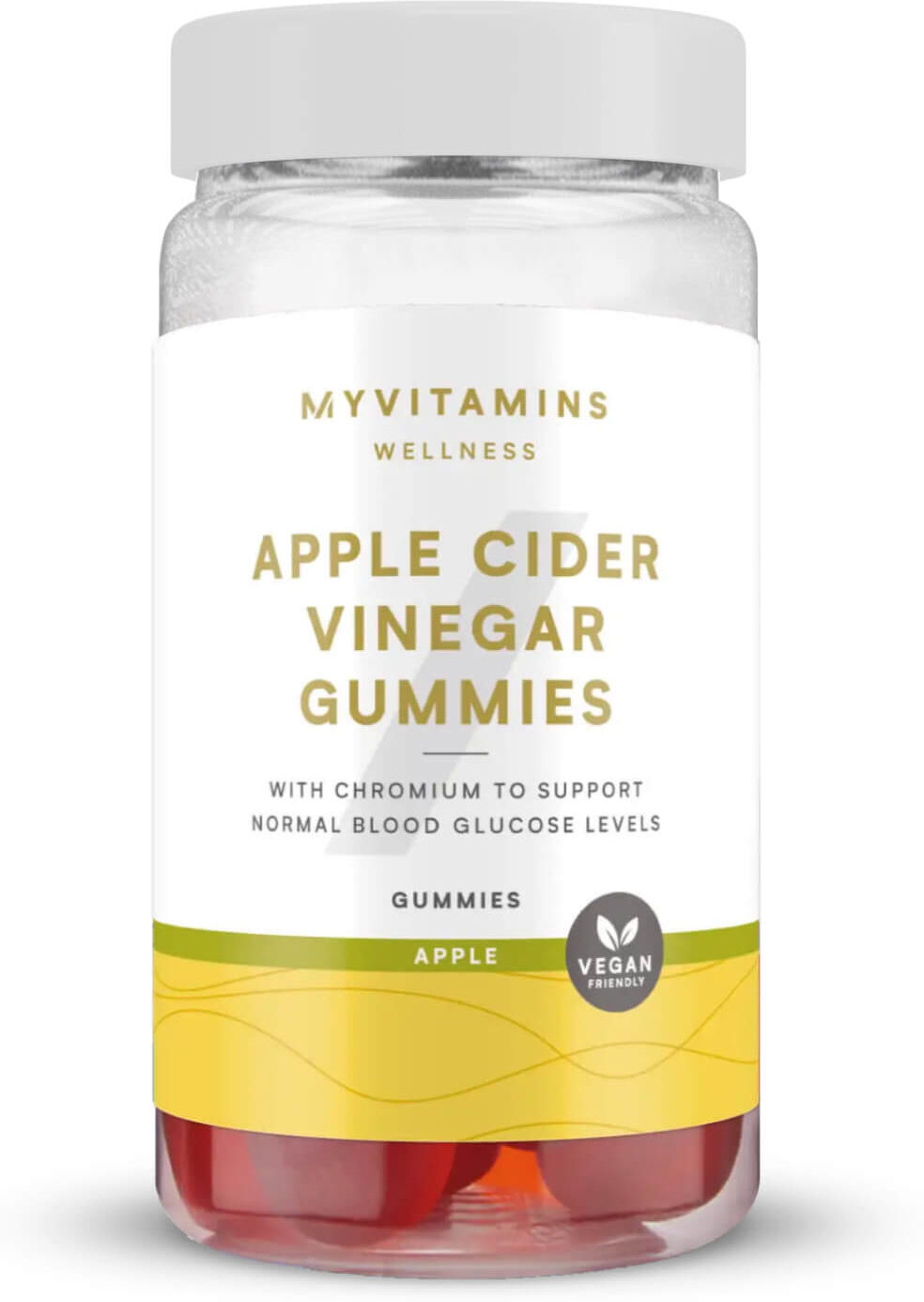 Myvitamins Apple Cider Vinegar Gummies - 60gummies