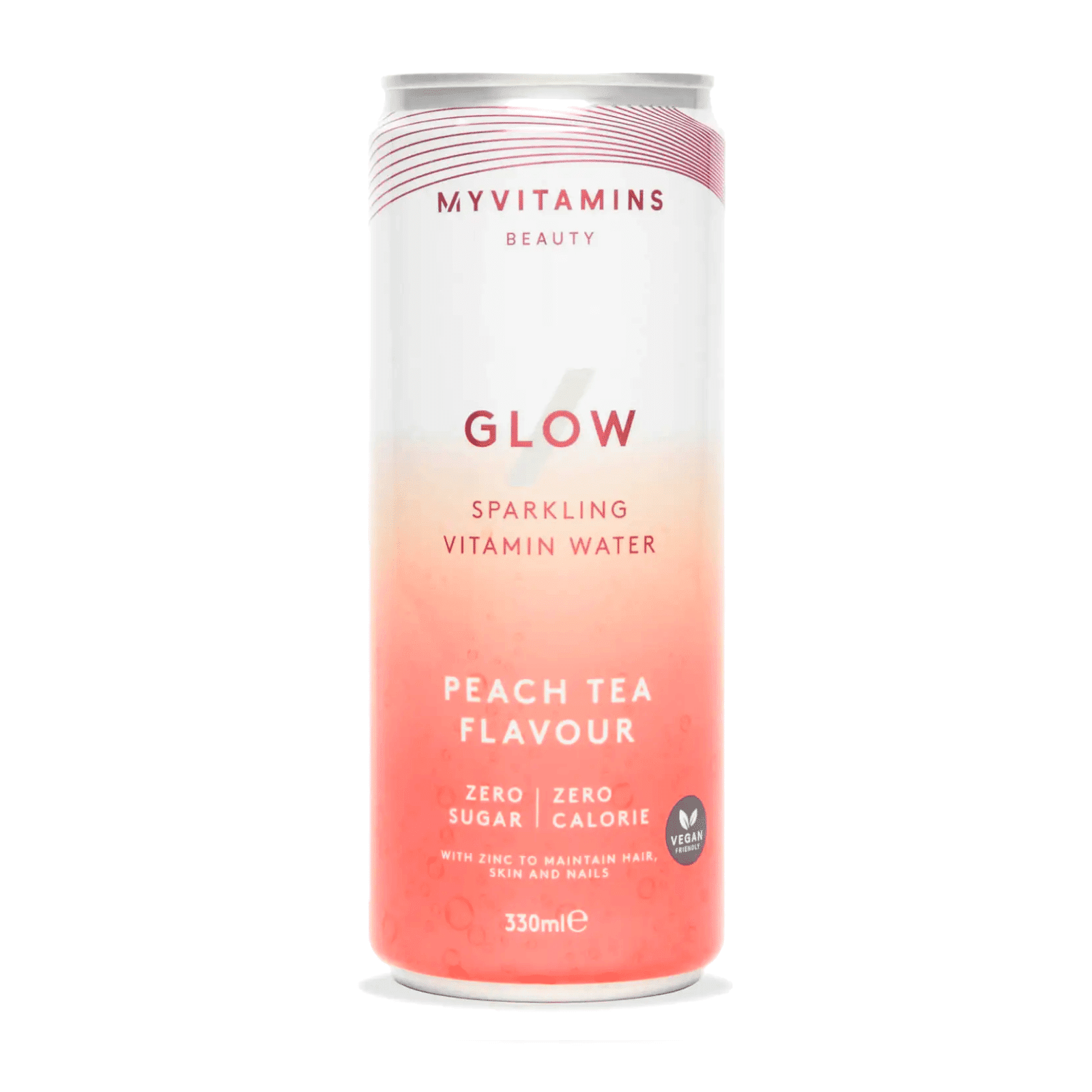 Myvitamins Glow Sparkling Vitamin Water (Sample) - Peach