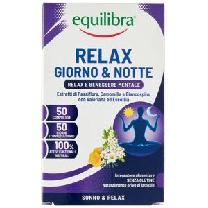Equilibra ®- 9 confezioni da 50 compresse Relax Giorno e Notte