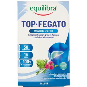 Equilibra ®- 9 confezioni da 30 compresse Top Fegato Integratore