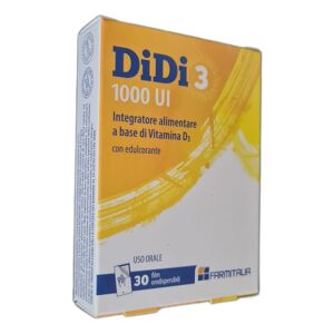 Farmitalia DiDi3 1000 UI Integratore Alimentare, 30 film orodispersibili