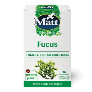 Matt Erboristeria - Fucus Integratore Alimentare Metabolismo, 30 Compresse