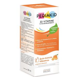 Laboratoires Ineldea Pediakid - 22 Vitamine e Oligoelementi Integratore, 125ml
