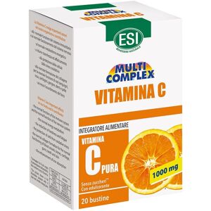 Esi Multicomplex - Vitamina C pura 1000mg Integratore Alimentare, 20 bustine