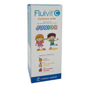 Farmac-zabban Fluivit C Junior Soluzione Orale Gusto Arancia, 150ml