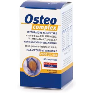 Vital Factors Osteo Complex Integratore Benessere Ossa, 60 Compresse