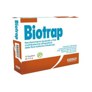 Aesculapius Farma Biotrap Integratore Alimentare, 10 bustine