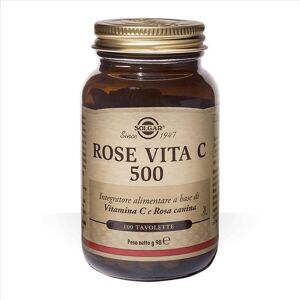Solgar Rose Vita C 500 Integratore Alimentare 100 Tavolette
