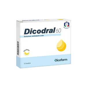 AG Pharma Dicofarm Dicodral 60 Soluzione Reidratante Orale, 12 Bustine