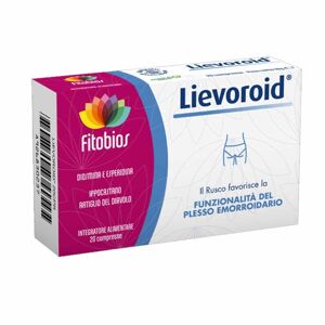Fitobios Lievoroid Compresse Integratore Sintomi delle Emorroidi, 20 Compresse