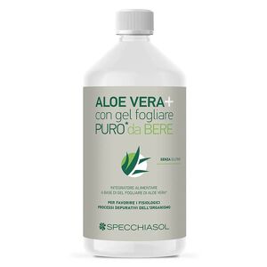 Specchiasol Aloe Vera+ Da Bere Integratore Depurativo, 1000ml