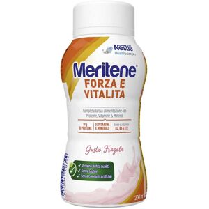 Meritene Forza & Vitalità - Drink Gusto Fragola, 200ml