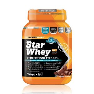 Named Sport Star Whey - Perfect Isolate 100% Integratore Sublime Chocolate, 750g