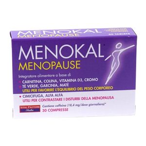 Vital Factors Menokal Menopause Integratore Disturbi Menopausa 30 Compresse