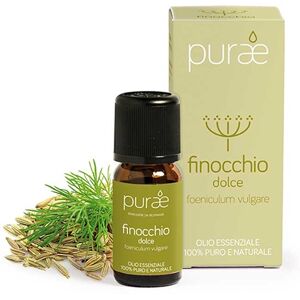 Purae Olio Essenziale Di Finocchio Dolce Per Alimenti 10 ml