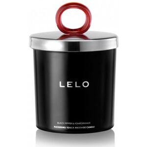 Lelo Flickering Touch Candela da Massaggio Pepe Nero e Melagrana, 150g