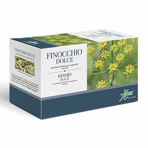 Aboca Finocchio Dolce Tisana Eliminazione Gas Intestinali Integratore, 20 Filtri