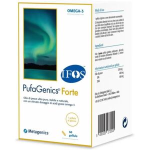 Metagenics Pufagenics Forte Integratore Benessere Cuore 60 Capsule