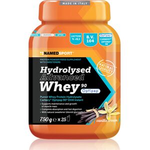 Named Sport Hydrolysed Advanced Whey Vaniglia Integratore Proteico 750 g