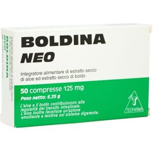 Teofarma Boldina Neo Integratore Stitichezza 50 Compresse