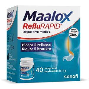 Maalox Reflurapid 40 Compresse Masticabili