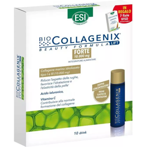 ESI BIOCOLLAGENIX FORTE 10 DRINK + 7 AMPOLLE BIOCOLLAGENIX OMAGGIO