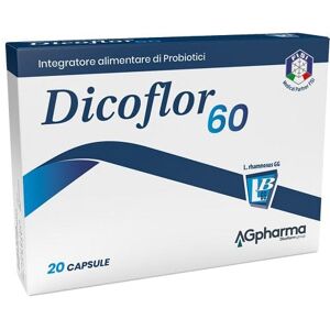 AG PHARMA Dicoflor 60 Integratore Alimentare 20 Capsule