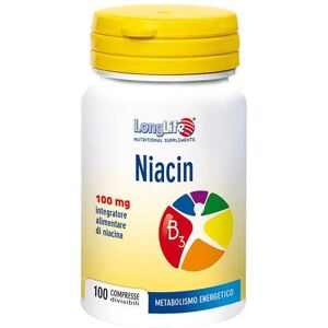 LONGLIFE Niacin 100 Mg 100 Compresse