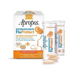 APROPOS Effervescente C Fluprotect 20 Compresse Effervescenti