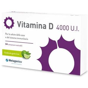 METAGENICS Vitamina D 4000 U.I. 84 Compresse