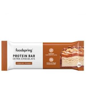 FOODSPRING Protein Bar Extra Cioccolato E Arachidi Croccanti 45 g