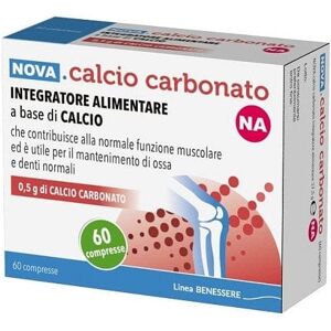 NOVA ARGENTIA Nova.Calcio Carbonato Na 0,5 g 60 Compresse