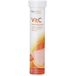 BENEFFECT Vit C Effervescente Arancia 20 Compresse Effervescenti