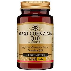 SOLGAR Maxi Coenzima Q10 30 Perle Softgels