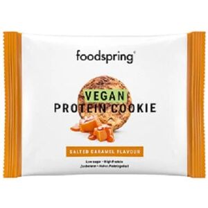 FOODSPRING Vegan Protein Cookies Caramello Salato Busta 50 g