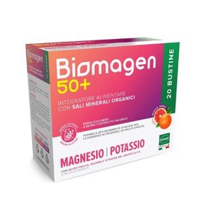 SOFAR Biomagen 50+ Senza Zucchero 20 Bustine Arancia Rossa